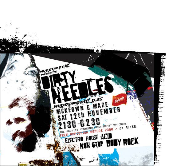 dirty needles november 2005 flyer