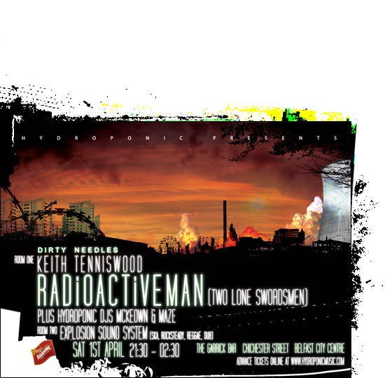 radioactive man flyer april 2006